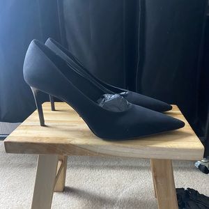 Prada Calzature Donna Tessuto Tech Nero Nylon Heels